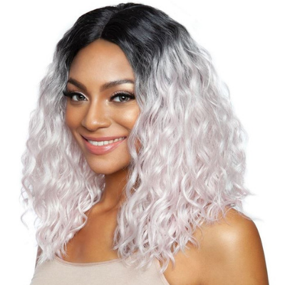 Isis Brown Sugar Human Hair Blend Seamless Lace Wig 
