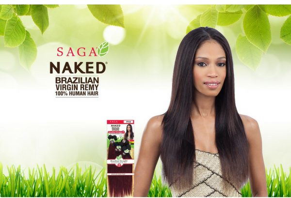 Saga Naked - Body Wave 100 Human Hair Brazilian Virgin 
